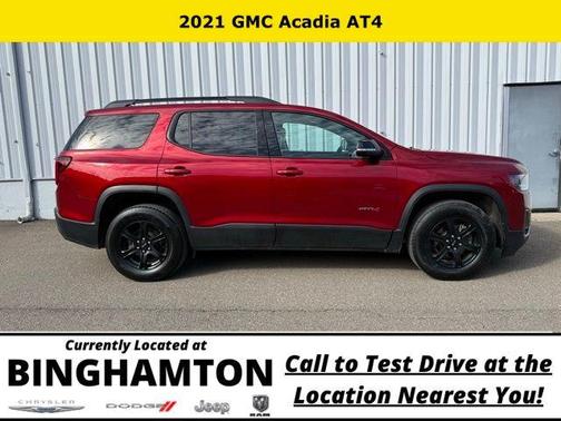 Cayenne Red Tintcoat 2021 GMC Acadia AT4