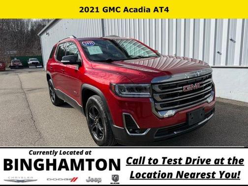 Cayenne Red Tintcoat 2021 GMC Acadia AT4