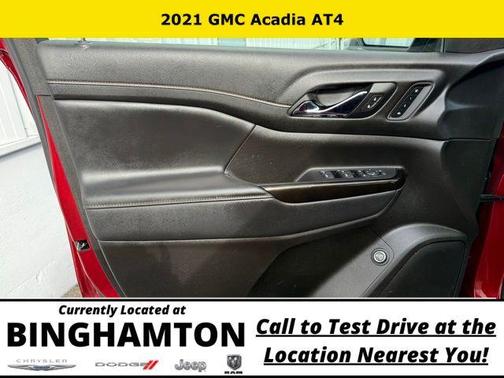 Cayenne Red Tintcoat 2021 GMC Acadia AT4