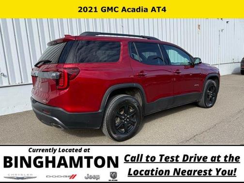 Cayenne Red Tintcoat 2021 GMC Acadia AT4