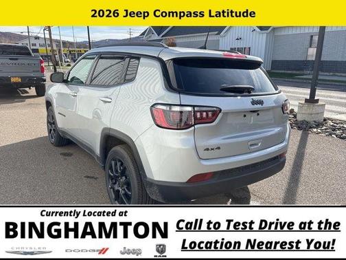 Silver Zynith 2026 Jeep Compass Latitude