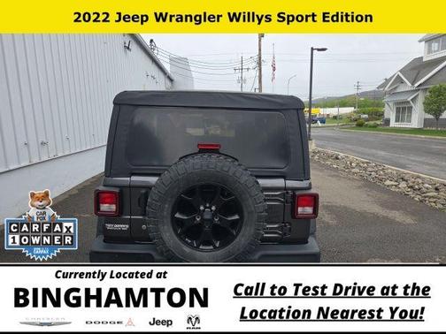 Granite Crystal Clearcoat Metallic 2022 Jeep Wrangler Sport