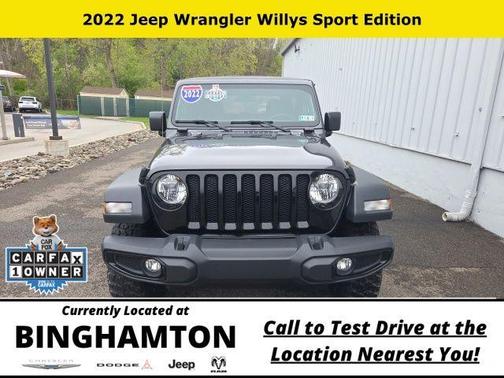 Granite Crystal Clearcoat Metallic 2022 Jeep Wrangler Sport