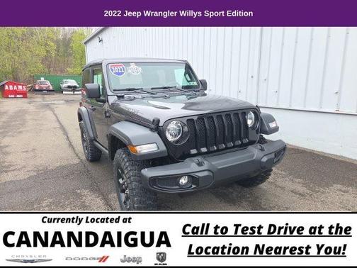Granite Crystal Clearcoat Metallic 2022 Jeep Wrangler Sport