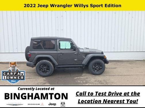 Granite Crystal Clearcoat Metallic 2022 Jeep Wrangler Sport