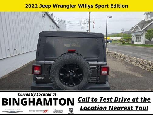 Granite Crystal Clearcoat Metallic 2022 Jeep Wrangler Sport