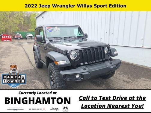 Granite Crystal Clearcoat Metallic 2022 Jeep Wrangler Sport