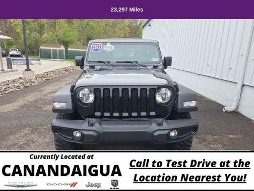 Granite Crystal Clearcoat Metallic 2022 Jeep Wrangler Sport