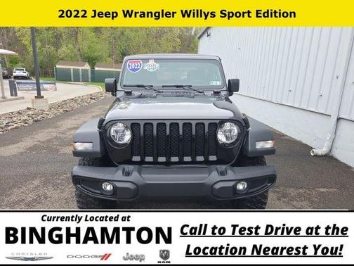 Granite Crystal Clearcoat Metallic 2022 Jeep Wrangler Sport