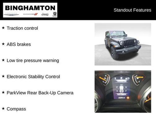 Granite Crystal Clearcoat Metallic 2022 Jeep Wrangler Sport