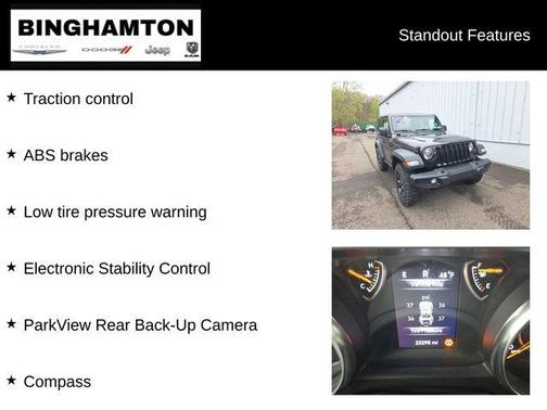 Granite Crystal Clearcoat Metallic 2022 Jeep Wrangler Sport