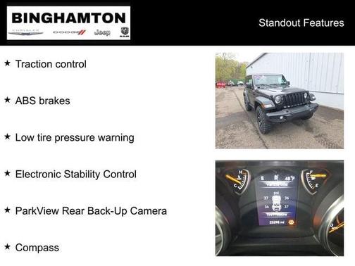 Granite Crystal Clearcoat Metallic 2022 Jeep Wrangler Sport