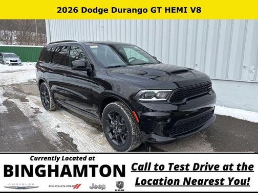 DB Black Crystal Clearcoat 2026 Dodge Durango GT HEMI V8
