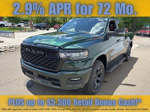 Serrano Red 2026 RAM 1500 Big Horn/Lone Star