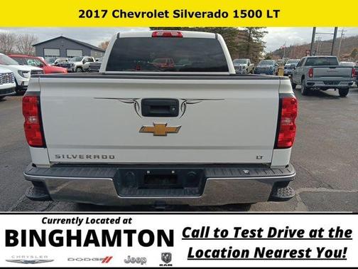 Summit White 2017 Chevrolet Silverado 1500 LT