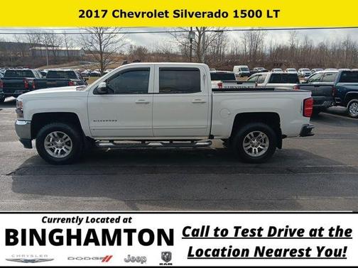 Summit White 2017 Chevrolet Silverado 1500 LT