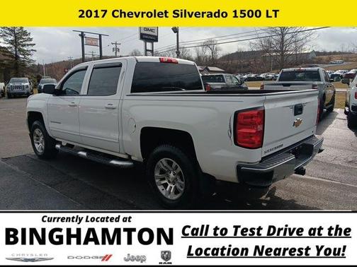 Summit White 2017 Chevrolet Silverado 1500 LT
