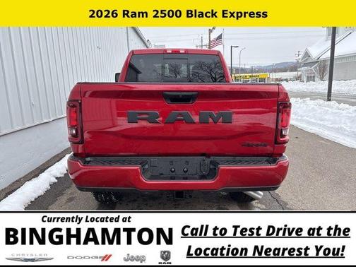 Molten Red Pearlcoat 2026 RAM 2500 Tradesman