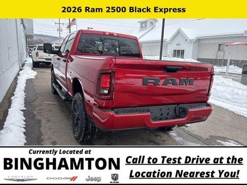 Molten Red Pearlcoat 2026 RAM 2500 Tradesman