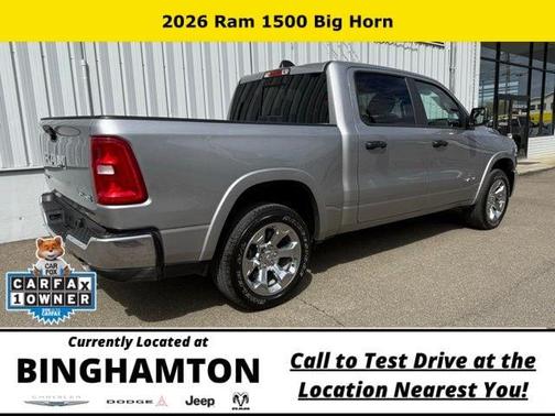 Billet Silver Metallic Clearcoat 2026 RAM 1500 Big Horn/Lone Star