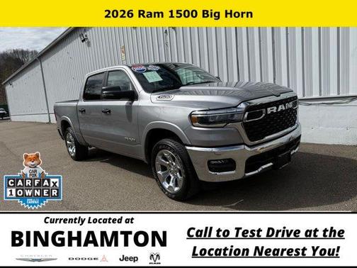 Billet Silver Metallic Clearcoat 2026 RAM 1500 Big Horn/Lone Star