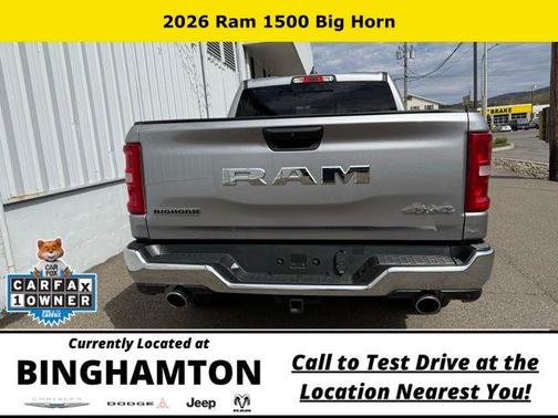 Billet Silver Metallic Clearcoat 2026 RAM 1500 Big Horn/Lone Star