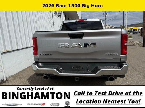 Billet Silver Metallic Clearcoat 2026 RAM 1500 Big Horn/Lone Star