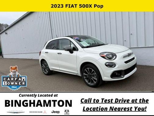 Bianco Gelato White 2023 FIAT 500X Sport