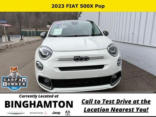 Bianco Gelato White 2023 FIAT 500X Sport