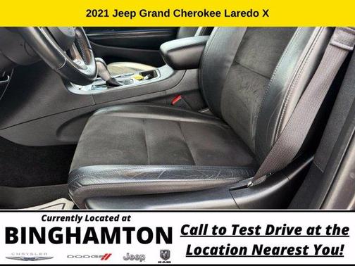 Granite Crystal Clearcoat Metallic 2021 Jeep Grand Cherokee Laredo X