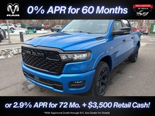 Hydro Blue Pearlcoat 2026 RAM 1500 Big Horn/Lone Star