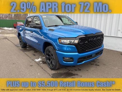 Hydro Blue Pearlcoat 2026 RAM 1500 Big Horn/Lone Star