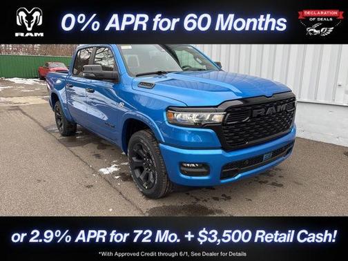 Hydro Blue Pearlcoat 2026 RAM 1500 Big Horn/Lone Star