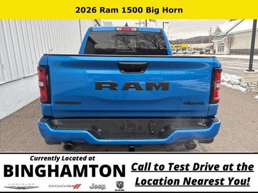 Hydro Blue Pearlcoat 2026 RAM 1500 Big Horn/Lone Star