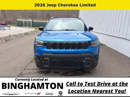 Hydro Blue Pearlcoat 2026 Jeep Cherokee LAREDO/LIMITED