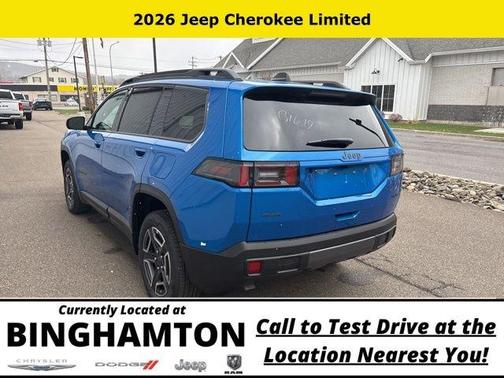 Hydro Blue Pearlcoat 2026 Jeep Cherokee LAREDO/LIMITED