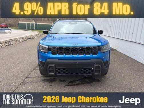 Hydro Blue Pearlcoat 2026 Jeep Cherokee LAREDO/LIMITED