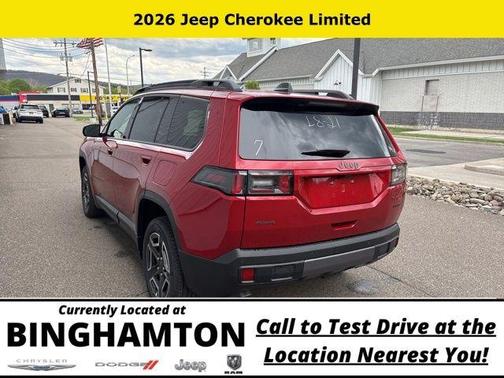 Red 2026 Jeep Cherokee LAREDO/LIMITED