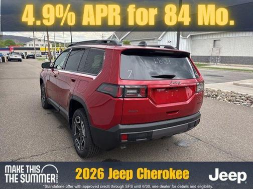 Red 2026 Jeep Cherokee LAREDO/LIMITED