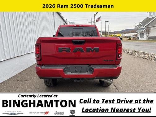 Molten Red Pearlcoat 2026 RAM 2500 Tradesman