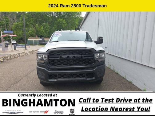 Bright White Clearcoat 2024 RAM 2500 Tradesman