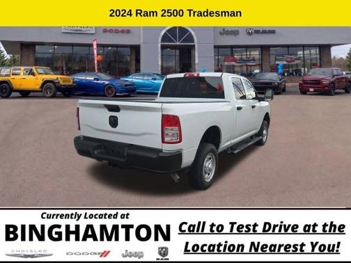 Bright White Clearcoat 2024 RAM 2500 Tradesman