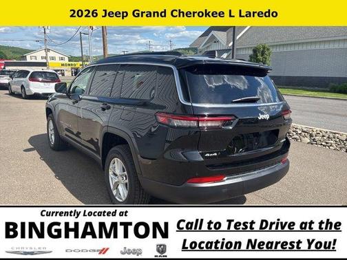 Diamond Black 2026 Jeep Grand Cherokee L Laredo