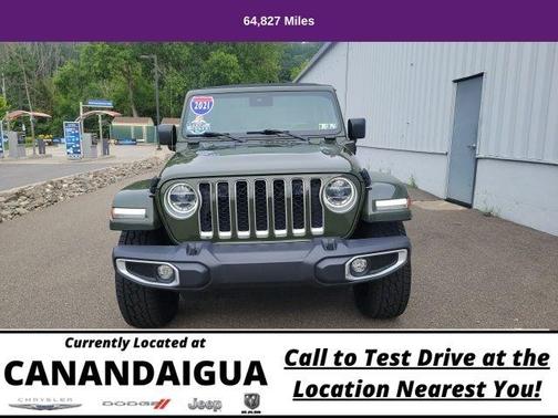 Sarge Green Clearcoat 2021 Jeep Wrangler Unlimited 4xe Sahara