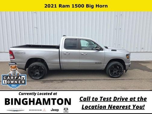 Billet Silver Metallic Clearcoat 2021 RAM 1500 Big Horn