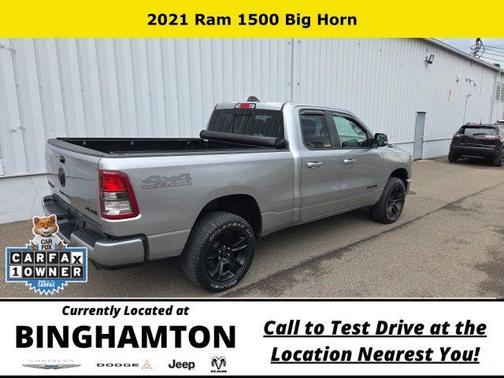 Billet Silver Metallic Clearcoat 2021 RAM 1500 Big Horn
