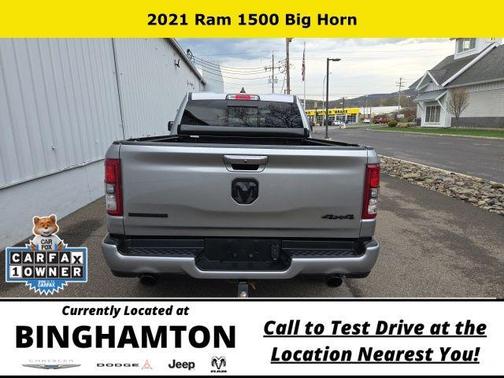 Billet Silver Metallic Clearcoat 2021 RAM 1500 Big Horn