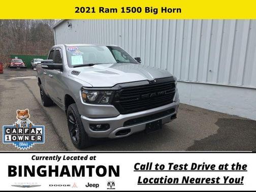 Billet Silver Metallic Clearcoat 2021 RAM 1500 Big Horn