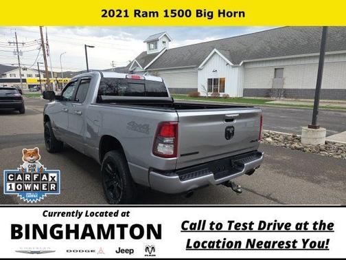 Billet Silver Metallic Clearcoat 2021 RAM 1500 Big Horn