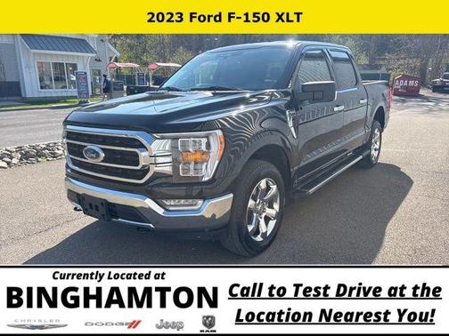 Black Metallic 2023 Ford F-150 XLT